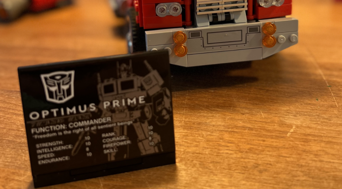 Optimus Prime – das Transformers-Set von LEGO (#10302)