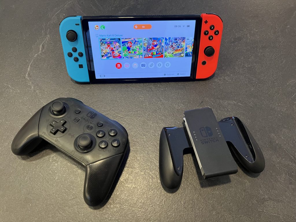Nintendo Switch OLED - Controller im Vergleich