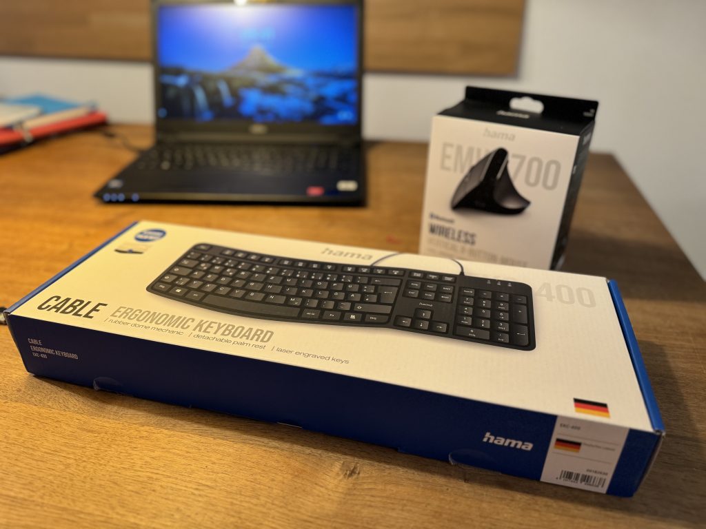 Hama EKC-400 – ergonomische Tastatur im Test
