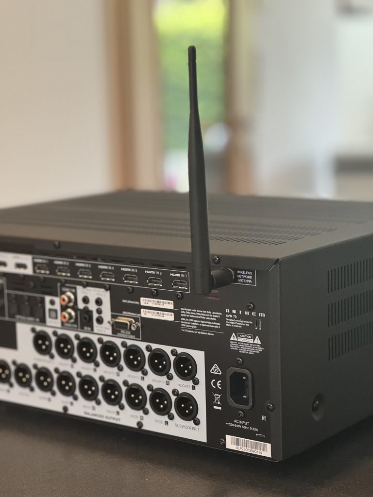 Anthem AVM70 - WLAN Antenne oder Ethernet