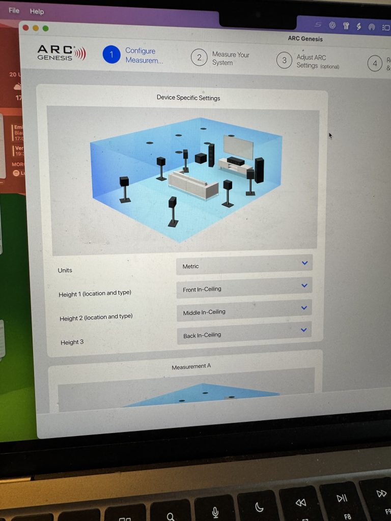 ARC Genesis Einmessung am Computer