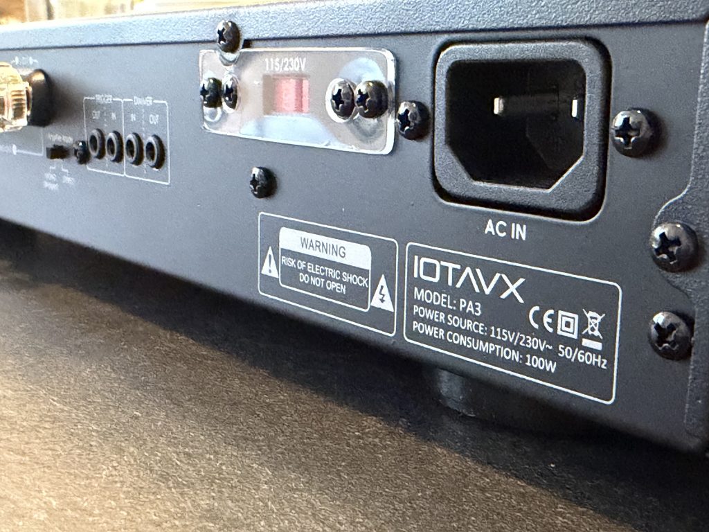 IOTAVX PA3 - Stereo-Endstufe im Test