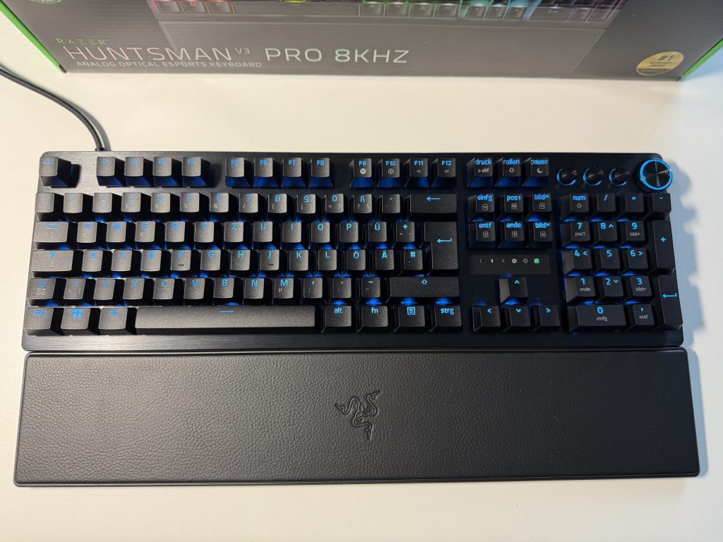 Razer Huntsmann V3 Pro 8KHZ - Gaming-Tastatur im Test