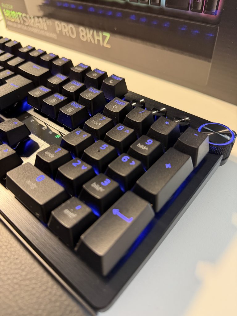 Razer Huntsmann V3 Pro 8KHZ - Gaming-Tastatur im Test