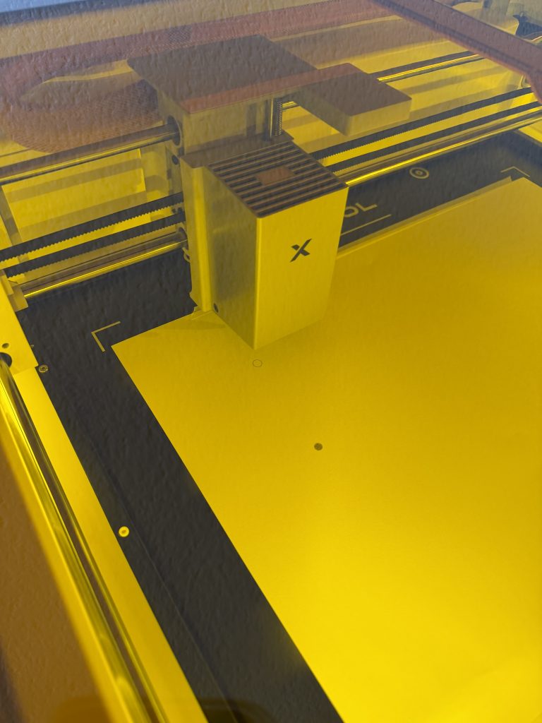xTool M2 Kalibrierung des Lasermoduls