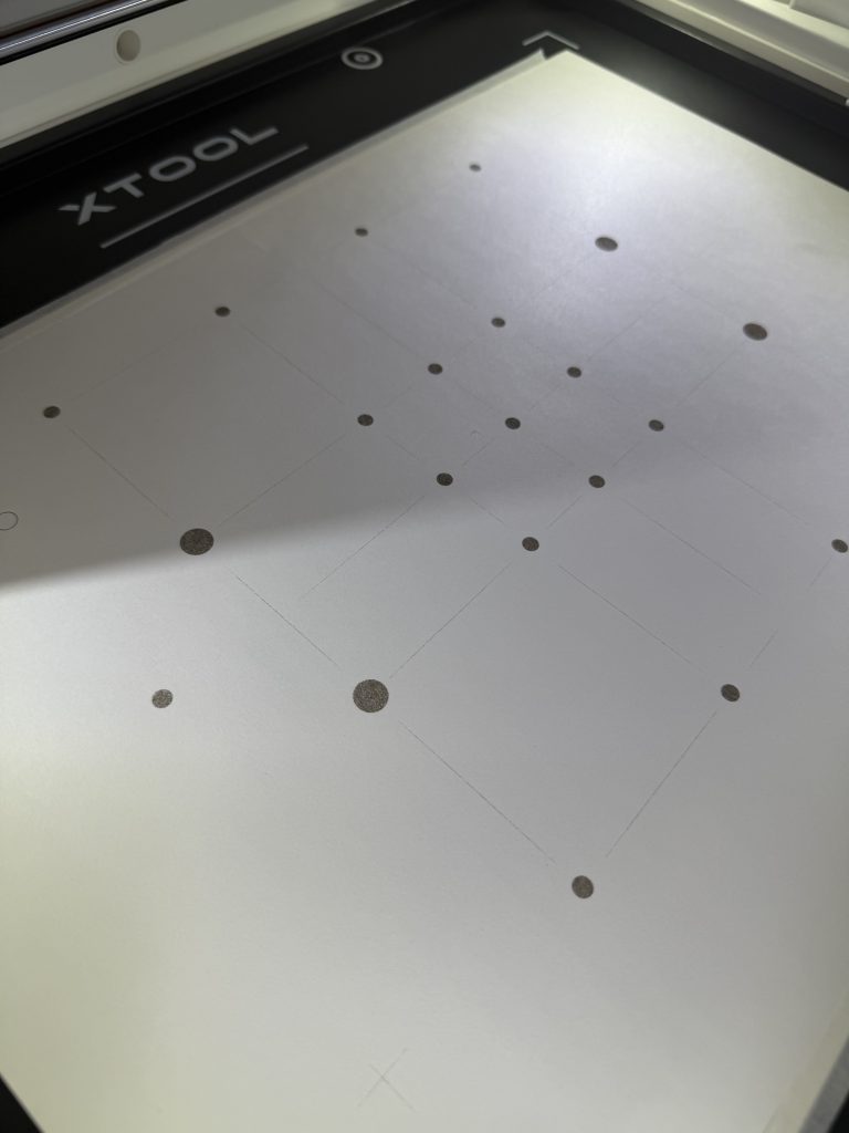 xTool M2 Kalibrierung des Lasermoduls