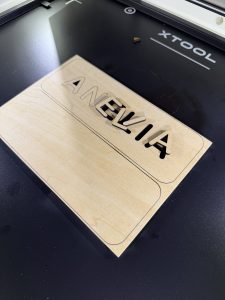 xTool M2 Testbericht - Erstellung eines Namenspuzzels