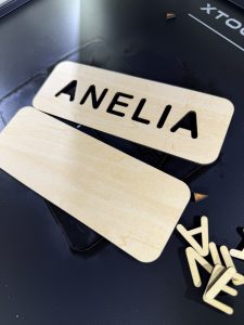 xTool M2 Testbericht - Erstellung eines Namenspuzzels