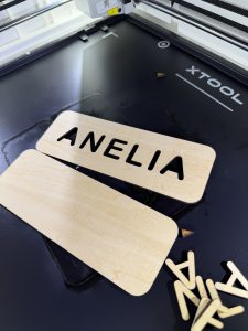 xTool M2 Testbericht - Erstellung eines Namenspuzzels